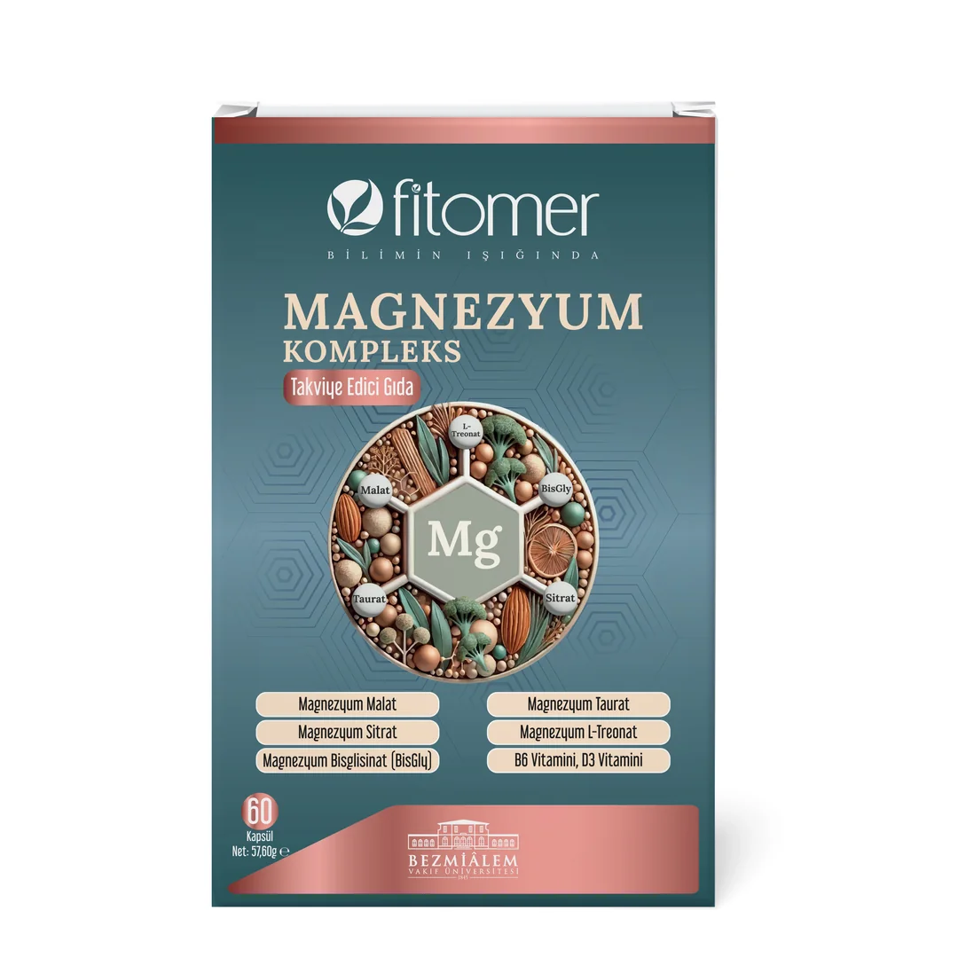 FİTOMER Magnezyum Kompleks 60 Kapsül