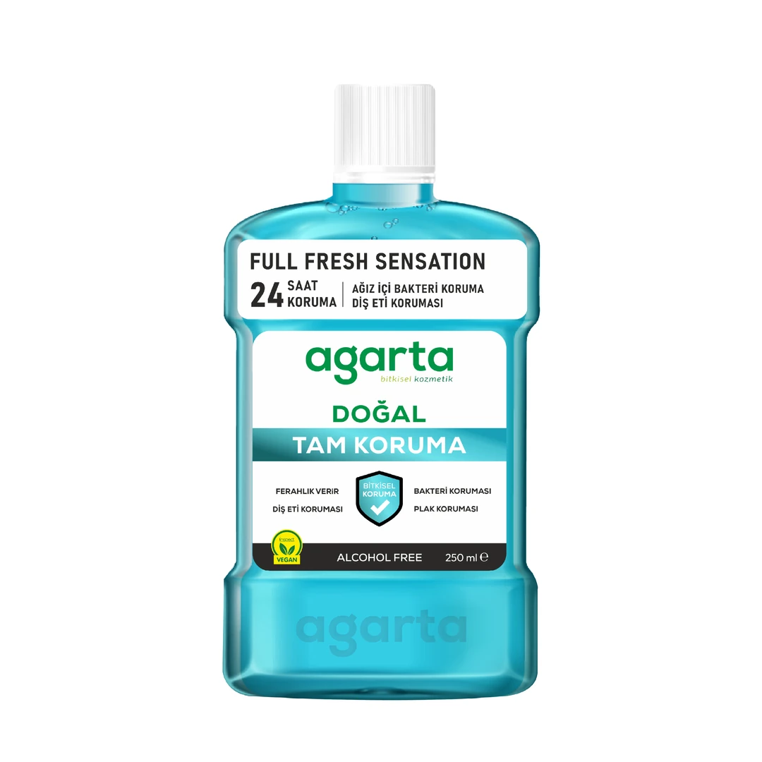 AGARTA Ağız Çalkalama Suyu (Alkolsüz) Tam Koruma 250 ML