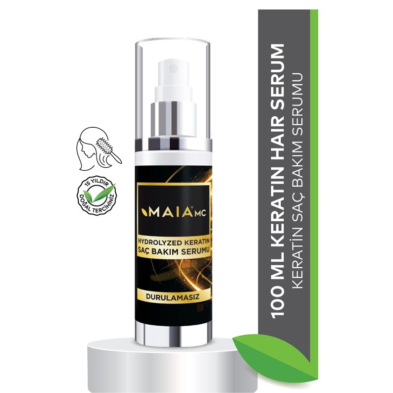 MAİA Keratin Saç Bakım Serumu (Durulamasız) 100 ML