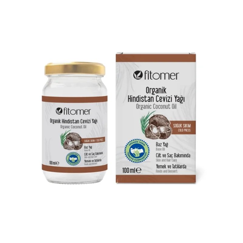 FİTOMER Organik Hindistan Cevizi Yağı 100 ML