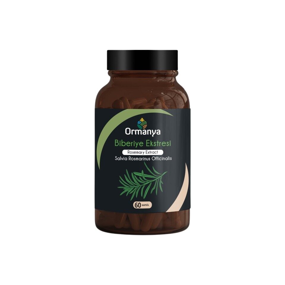 ORMANYA Biberiye Ekstresi 400 Mg - 60 Kapsül