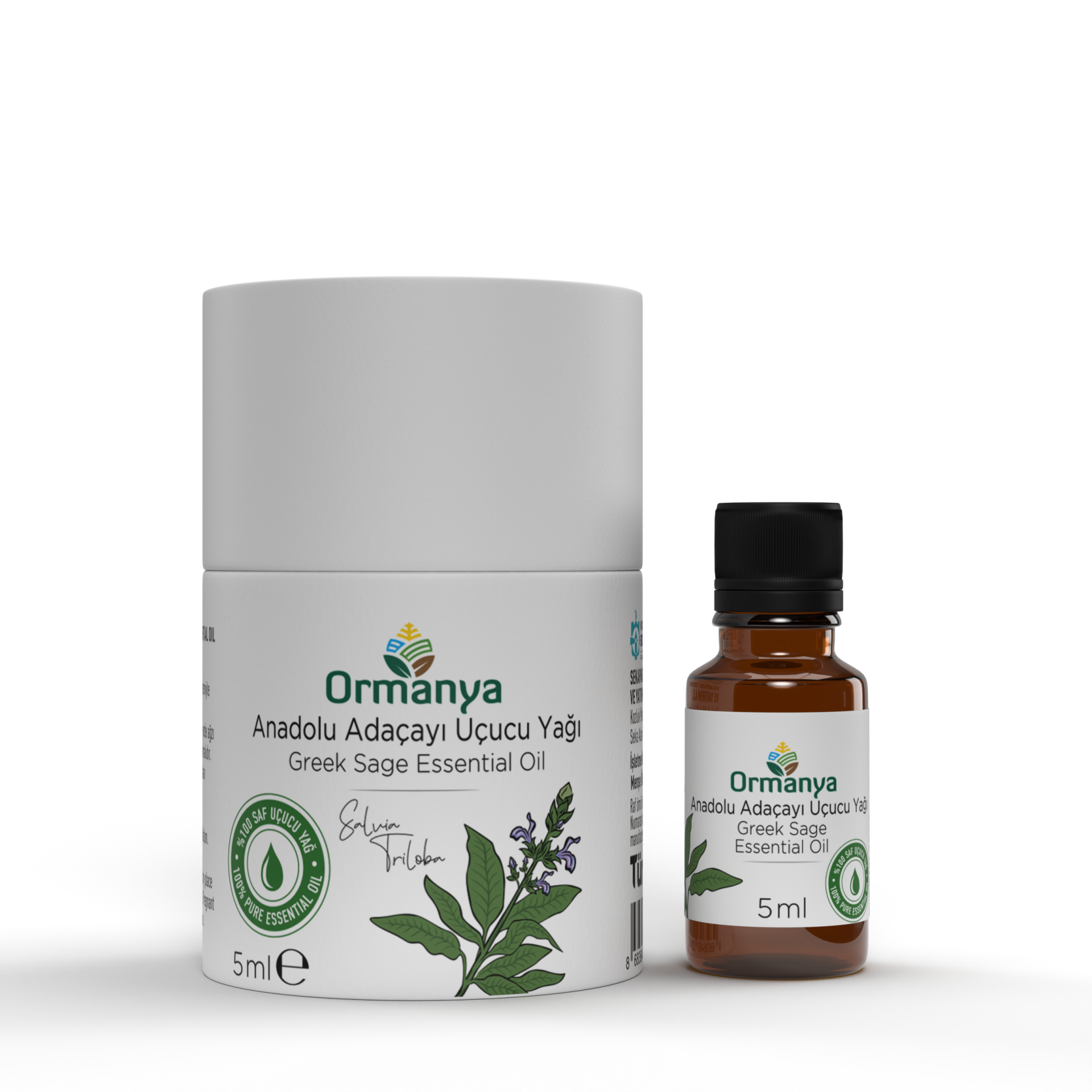 ORMANYA Anadolu Adaçayı Yağı 5 ML