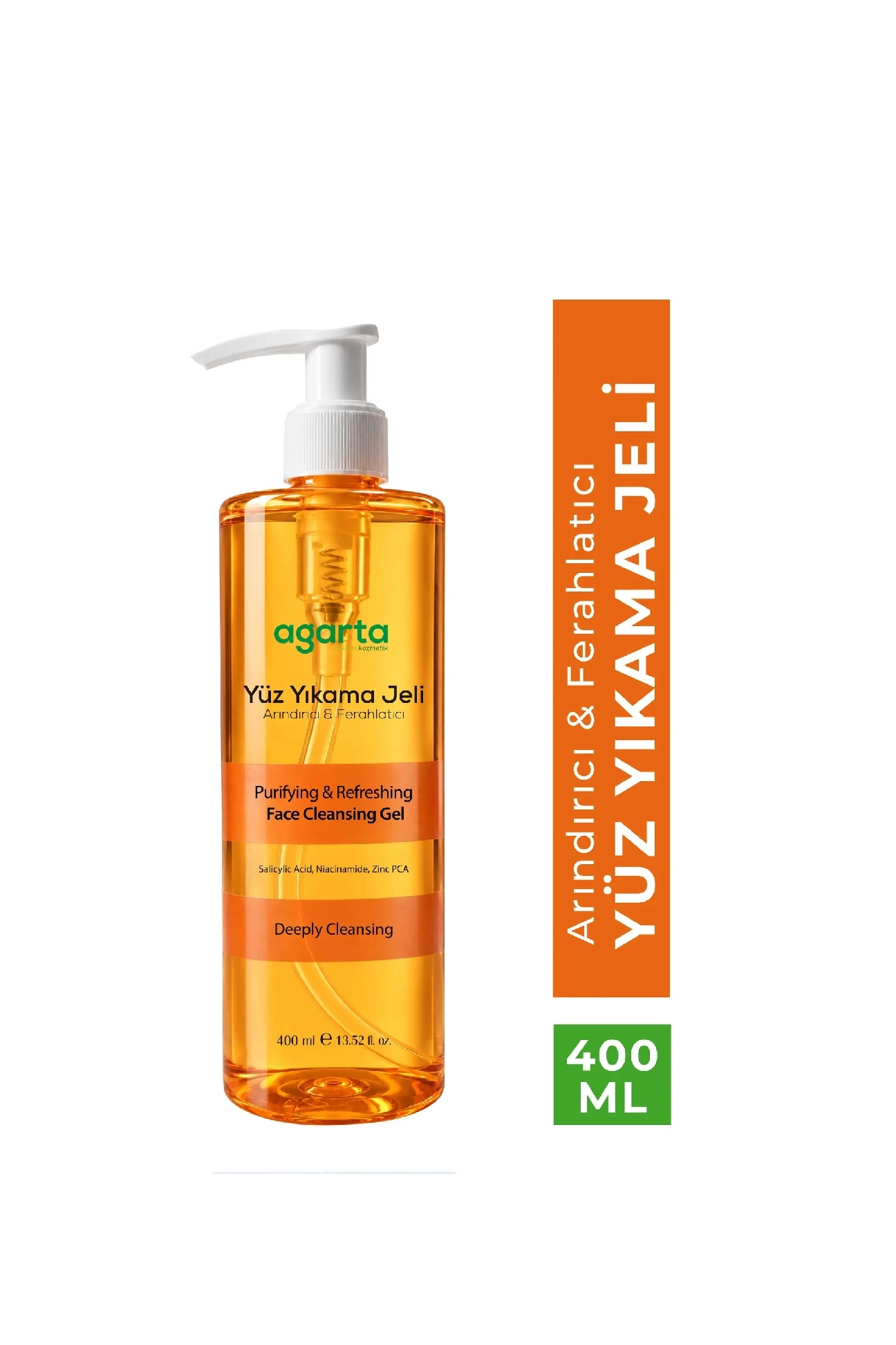 AGARTA Arındırıcı Yüz Yıkama Jeli 400 ML