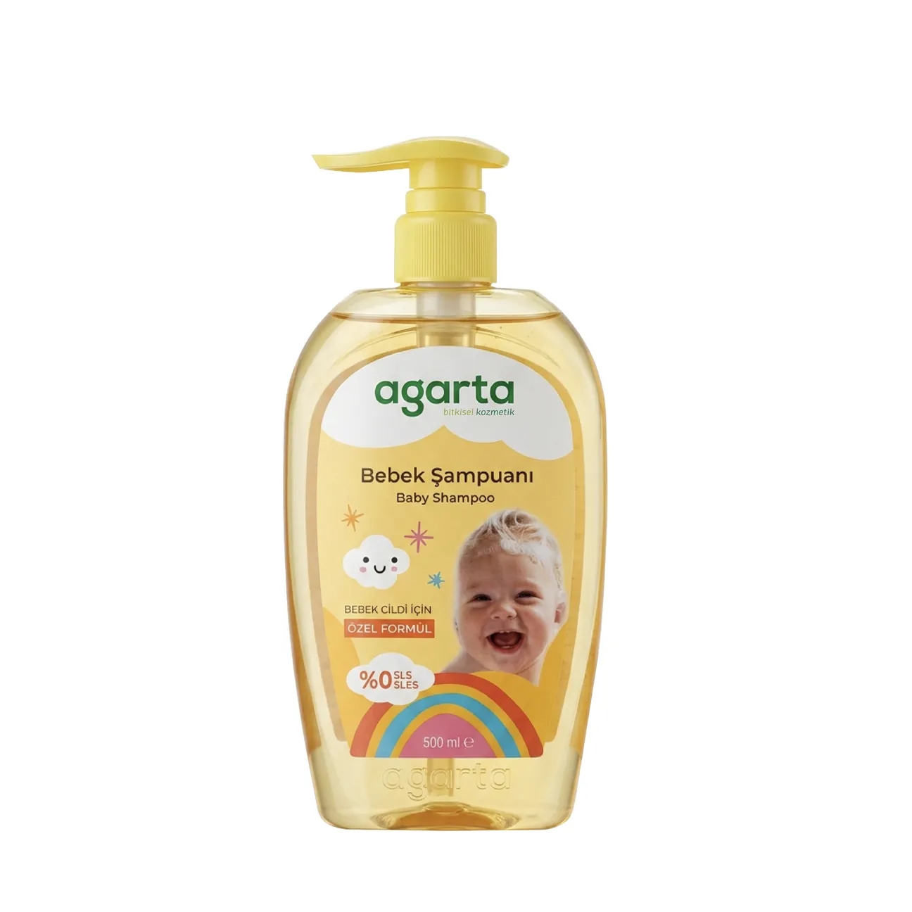 AGARTA Saç & Vücut Bebek Şampuanı 500 ML