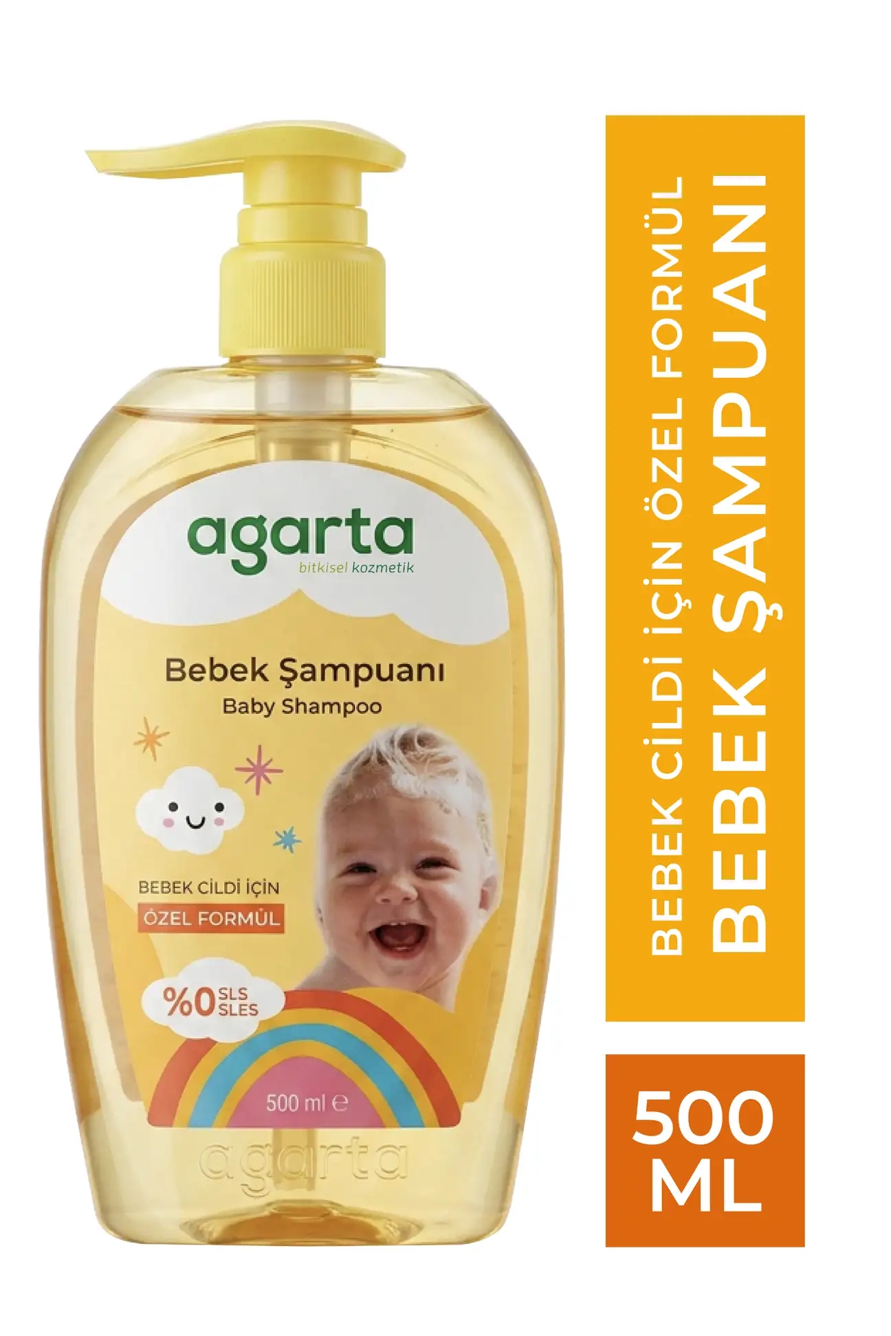AGARTA Saç & Vücut Bebek Şampuanı 500 ML