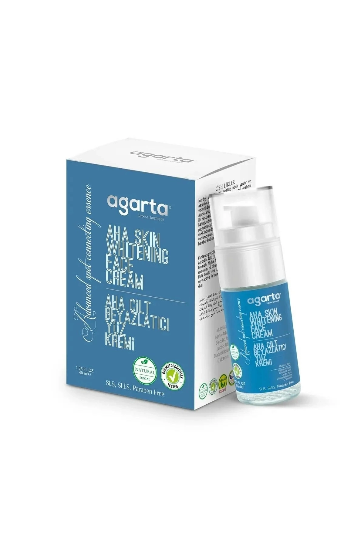 AGARTA Beyazlatıcı & Yenileyici Yüz Kremi 40 ML