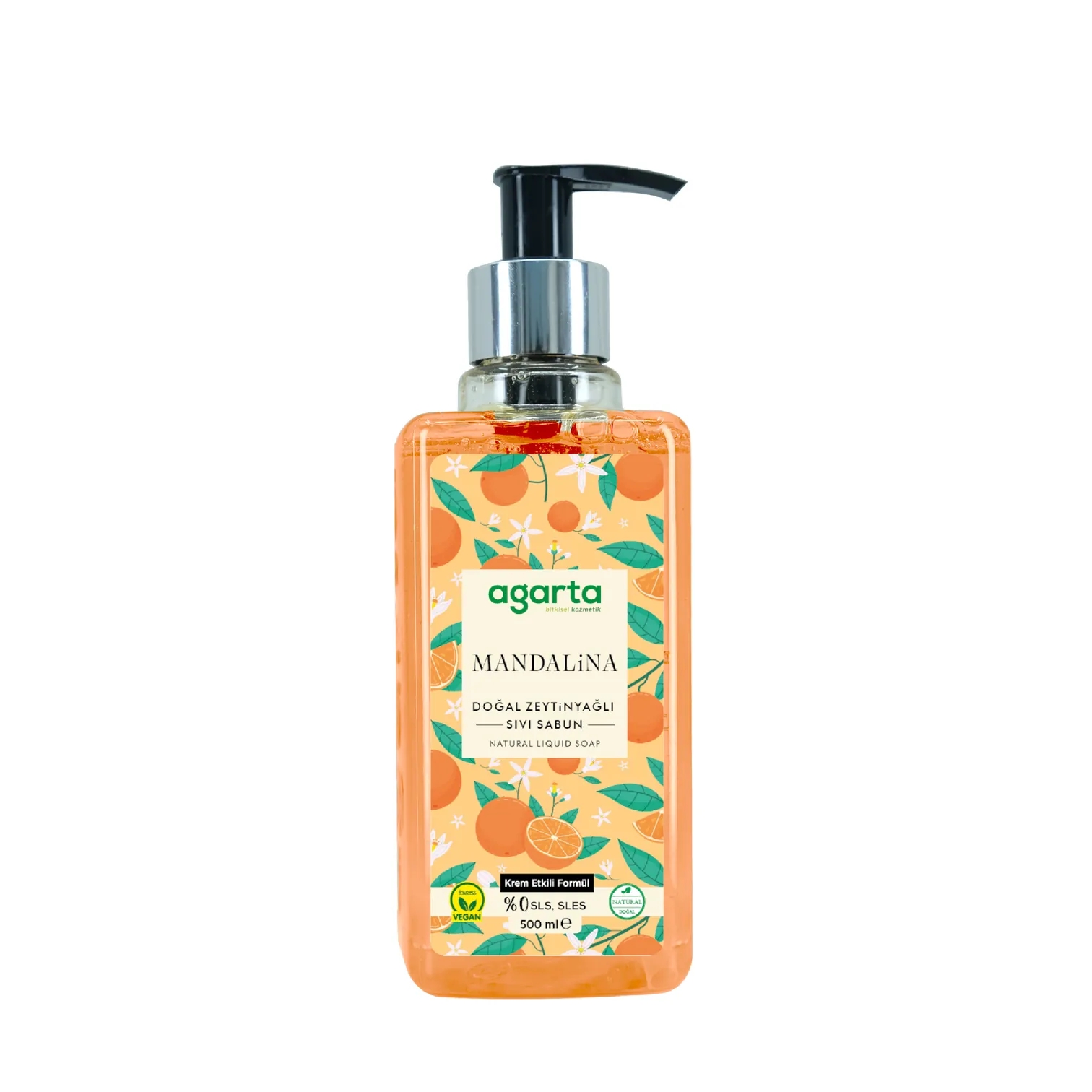 AGARTA Mandalina Sıvı Sabun 500 ML