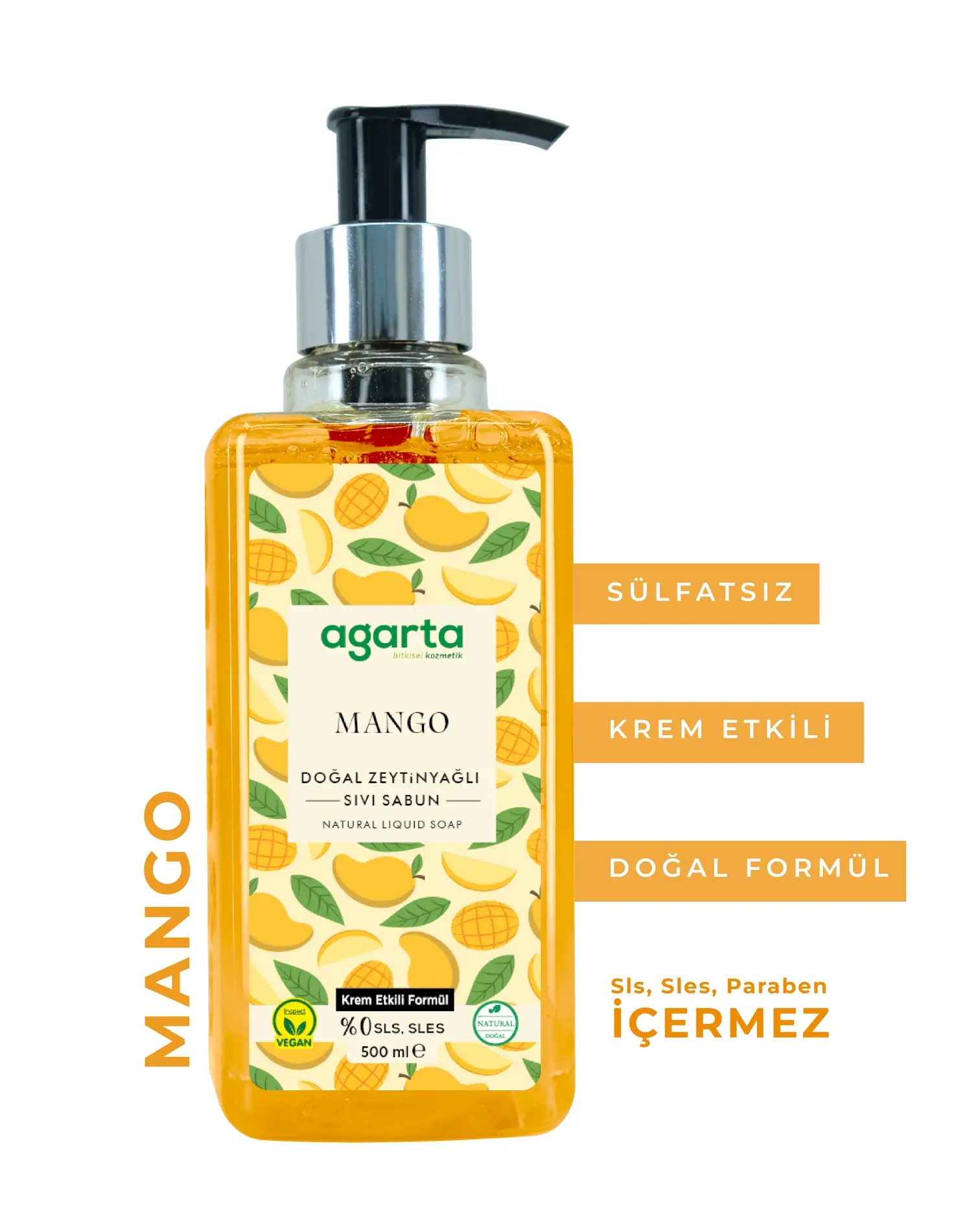 AGARTA Mango Sıvı Sabun 500 ML