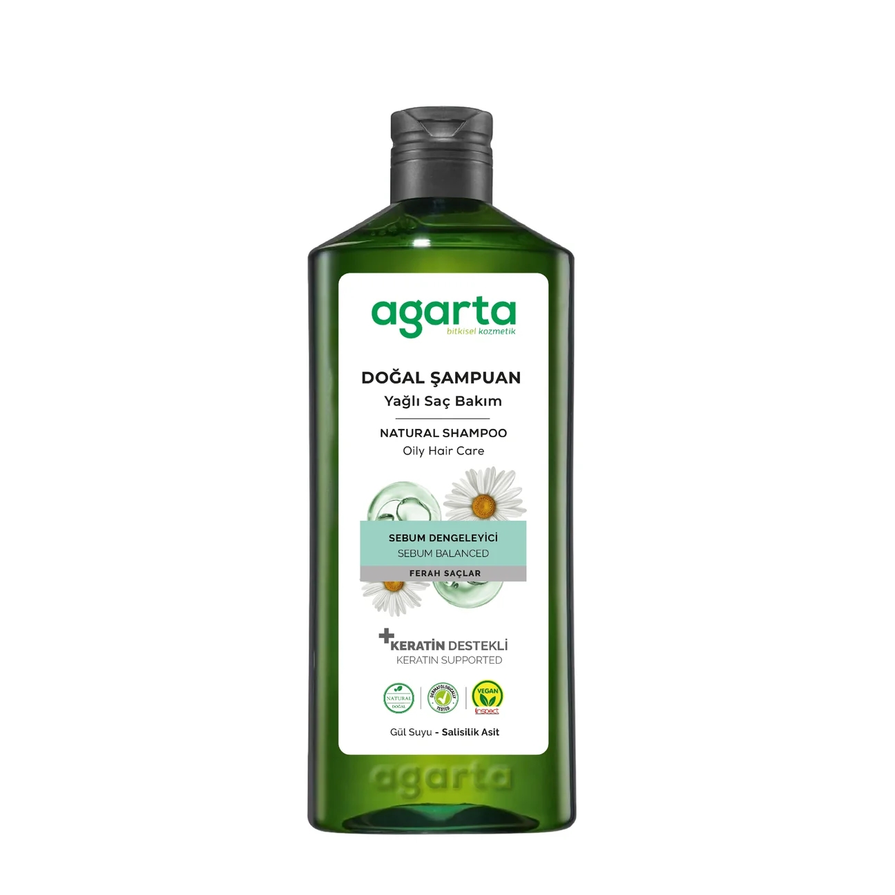 AGARTA Yağlı Saç Bakım Şampuanı 400 ML