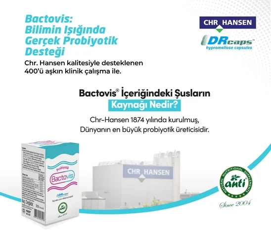 ANTİ Bactovis Probiyotik DRcaps 30 Kapsül