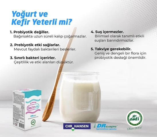 ANTİ Bactovis Probiyotik DRcaps 30 Kapsül