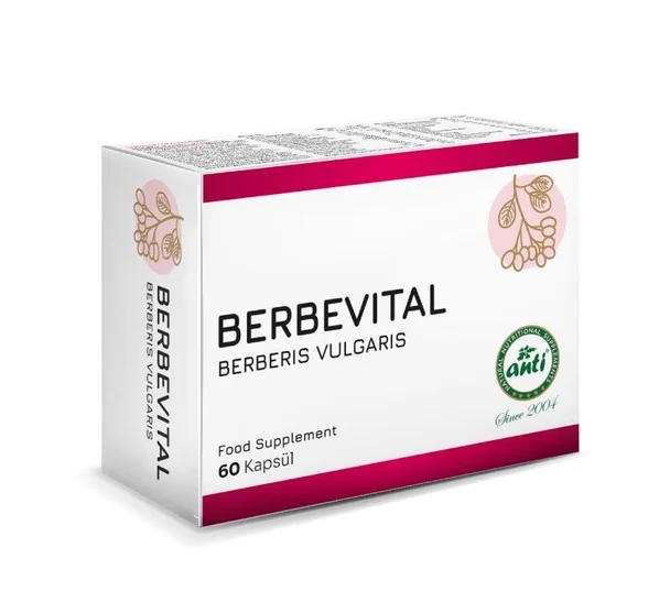 ANTİ Berbevital Berberis Vulgaris Vcaps 60 Kapsül