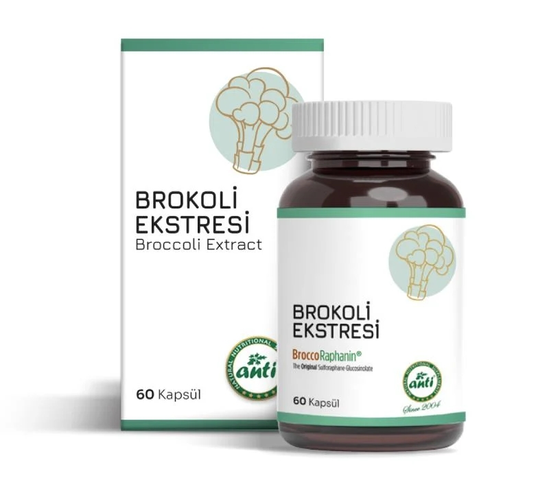 ANTİ Brokoli Ekstresi Vcaps 60 Kapsül