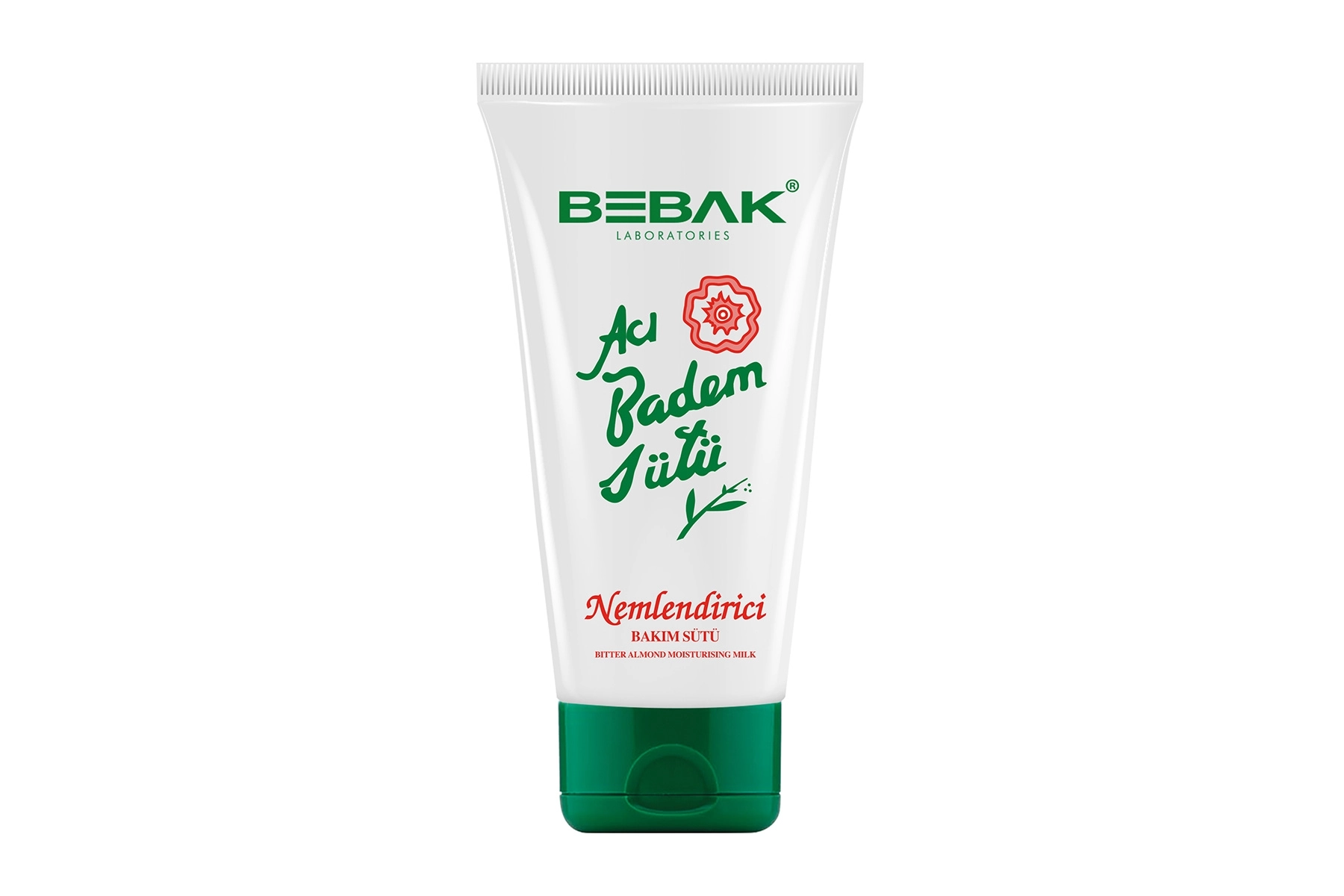 BEBAK Nemlendirici Acı Badem Bakım Sütü Tüp 175 ML