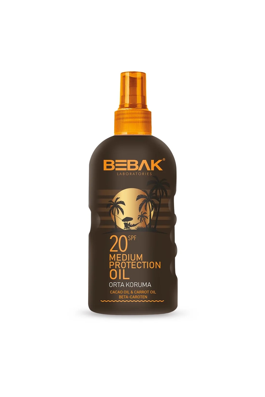 BEBAK SPF 20+ Bronzlaştırıcı Yağ 150 ML