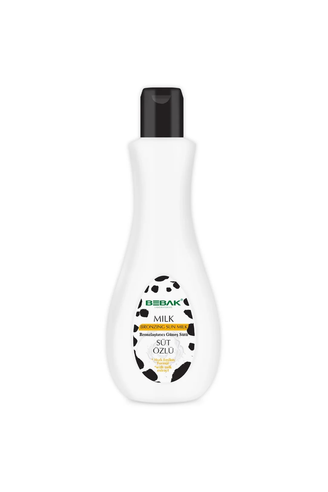 BEBAK Bronzlaştırıcı Milk Therapy Güneş Bakım Sütü - Şişe 215 ML