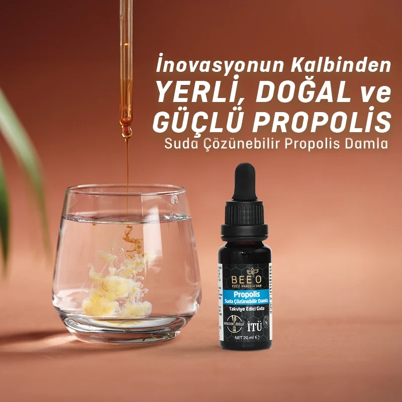 BEEO Propolis Suda Çözülebilir Damla 20 ML