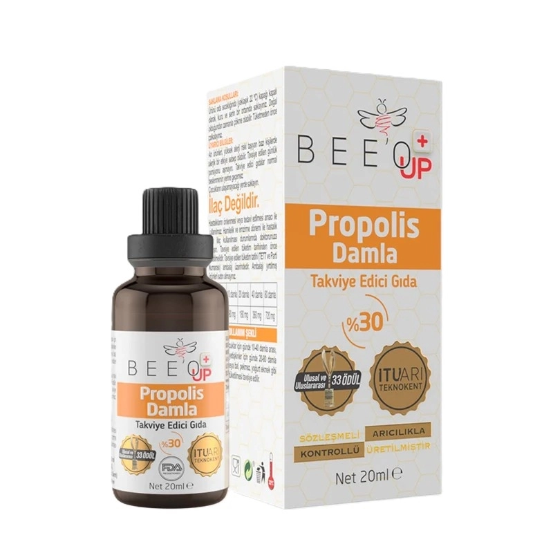 BEEO UP Propolis (%30) Damla 20 ML