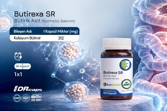 ANTİ Butirexa SR Bütirik Asit DRcaps 60 Kapsül