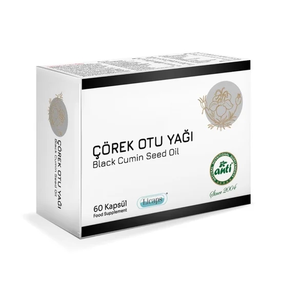 ANTİ Çörek Otu Yağı Licaps 60 Kapsül