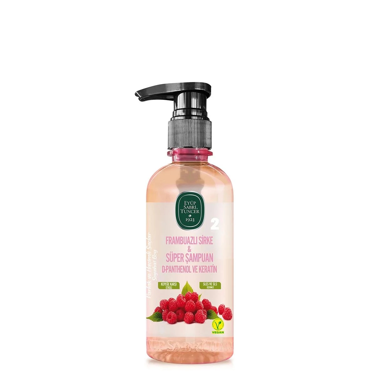 EYÜP SABRİ TUNCER Frambuazlı Sirke & Süper Şampuan (Seyahat Boy) 100 ML