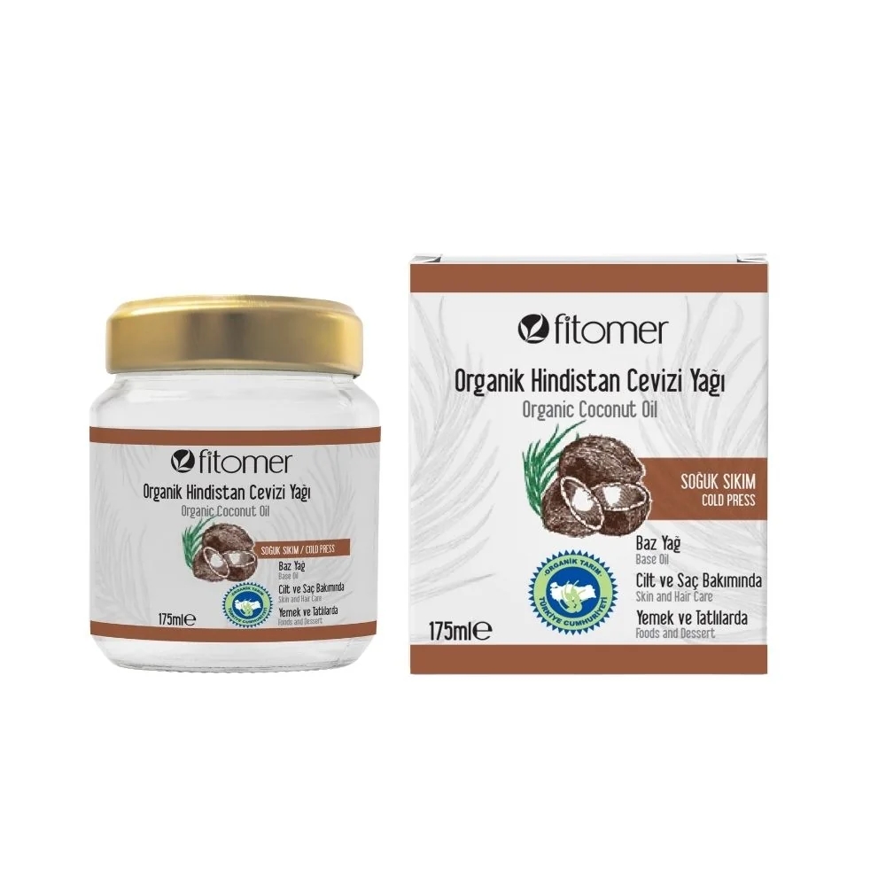 FİTOMER Organik Hindistan Cevizi Yağı 175 ML