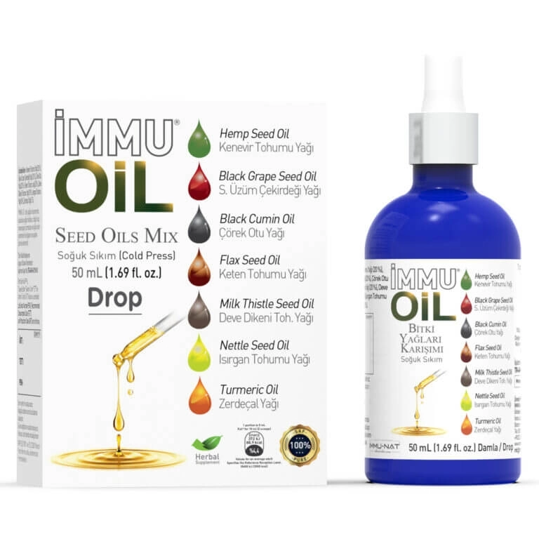İMMUNAT İmmu Oil Bitki Yağları Karışımı Damla 50 ML