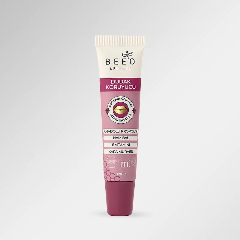 BEEO Ham Ballı Kara Mürverli Dudak Koruyucu 10 ML