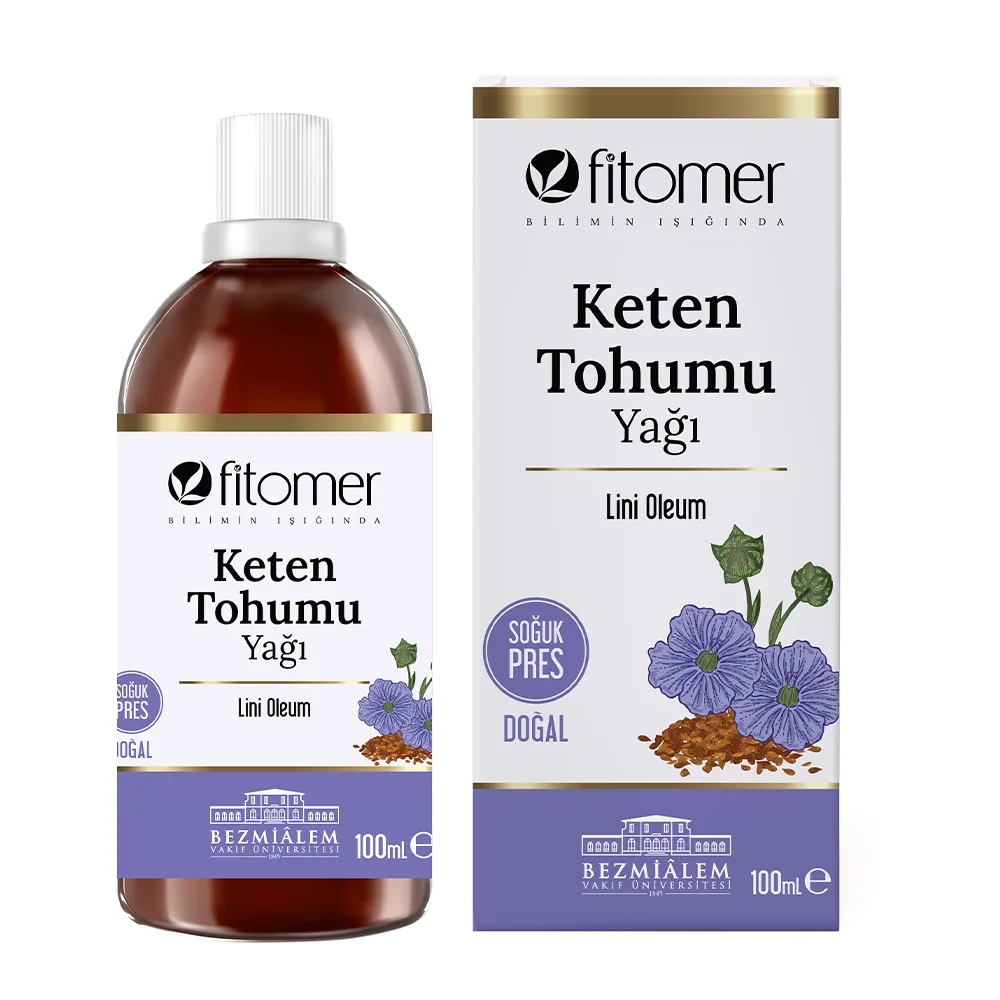 FİTOMER Keten Tohumu Yağı 100 ML