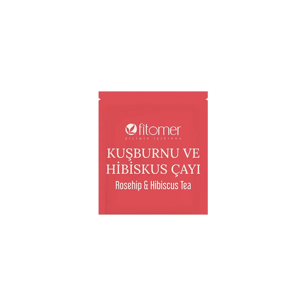 FİTOMER Kuşburnu & Hibiskus Çayı 20 Süzen Poşet 40 Gr