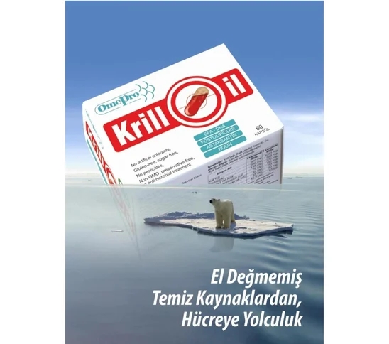 ANTİ Omepro Krill Oil (Krill Yağı) Licaps 60 Kapsül 
