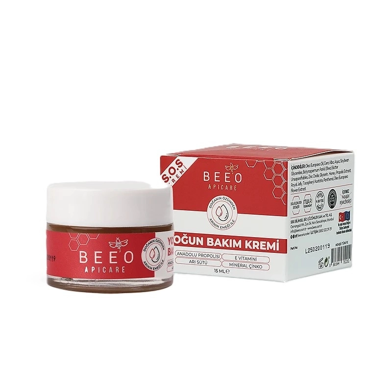 BEEO Arı Sütlü Propolisli Yoğun Bakım Kremi 15 ML