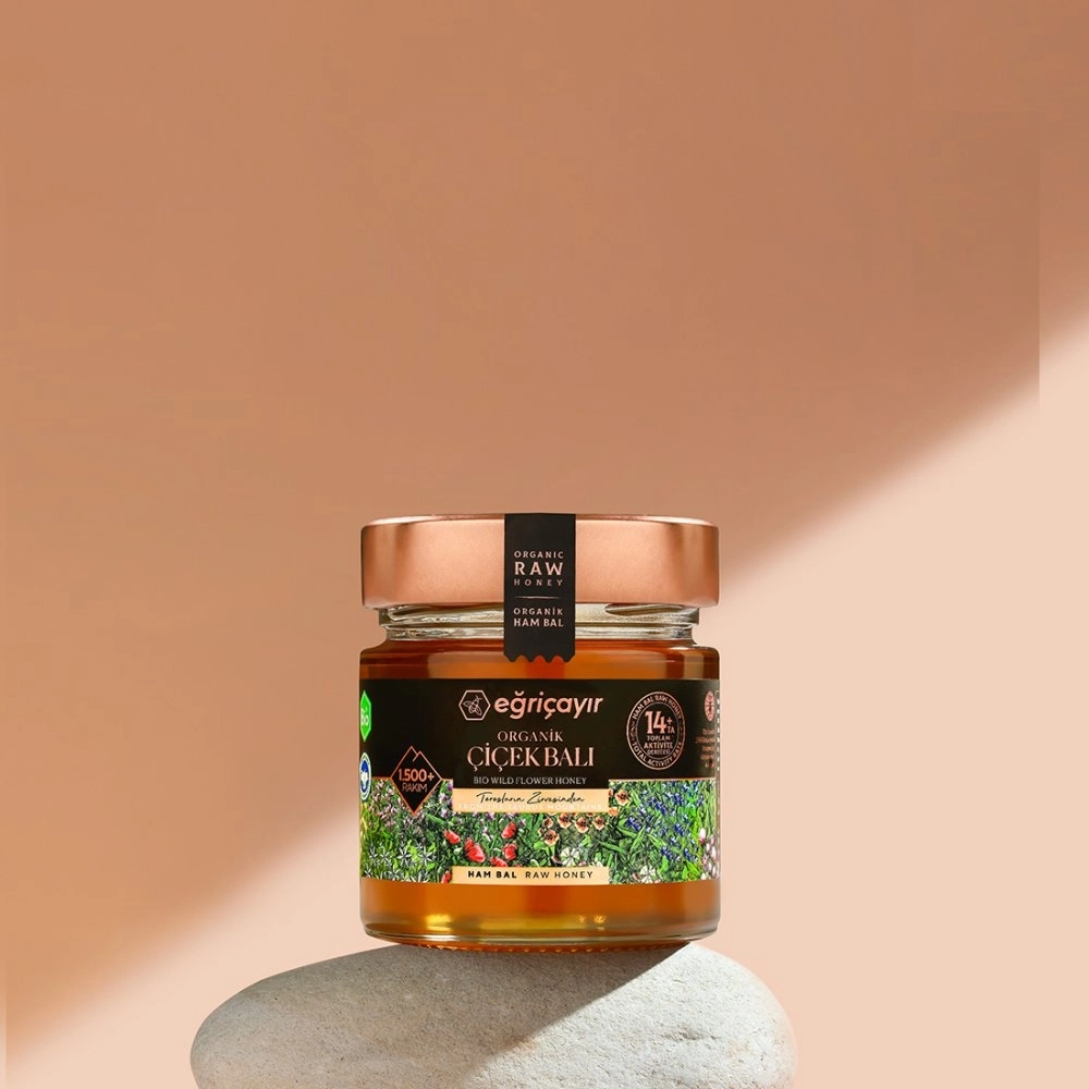 EĞRİÇAYIR Organik Çiçek Balı TA14+ 300 Gr