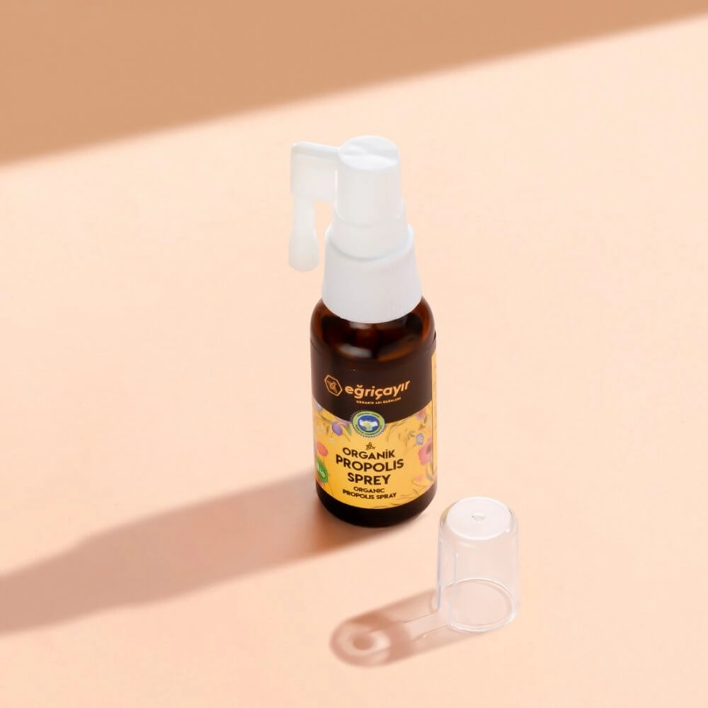 EĞRİÇAYIR Organik Propolisli Boğaz Spreyi 20 ML