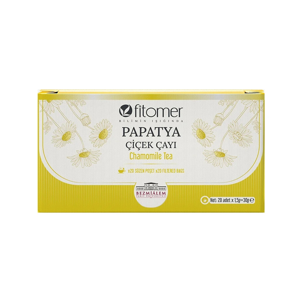 FİTOMER Papatya Çayı 20 Süzen Poşet 30 Gr