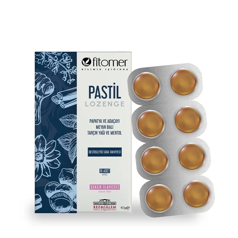 FİTOMER Pastil Papatya & Adaçayı 16 Adet