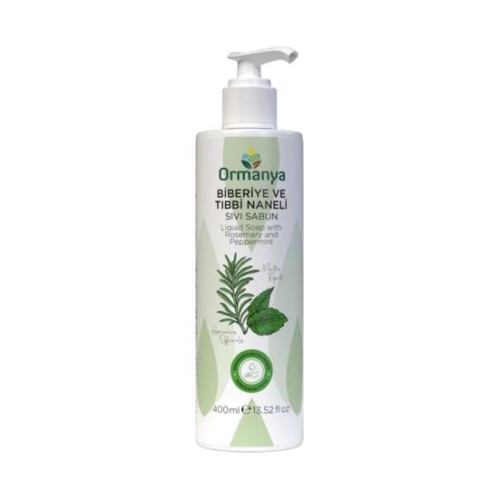 ORMANYA Biberiye ve Tıbbi Nane Sıvı Sabunu 400 ML