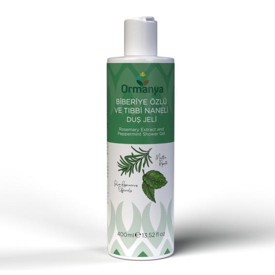 ORMANYA Biberiye & Tıbbi Nane Özlü Duş Jeli 400 ML