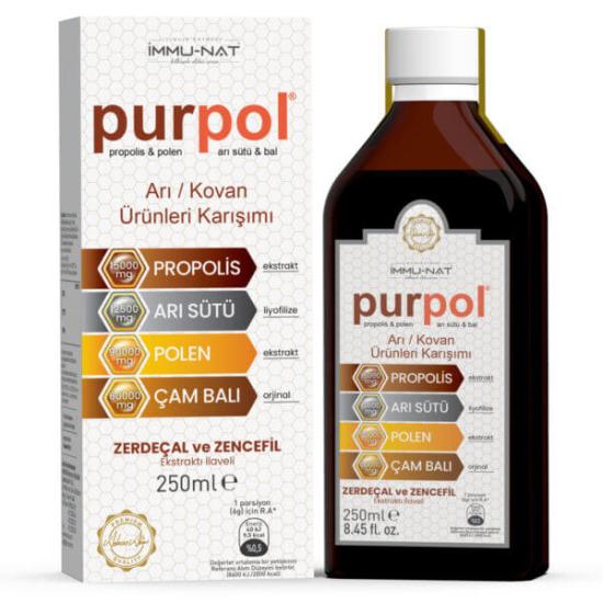 İMMUNAT Purpol Arı Ürünleri Karışım Ekstraktı 250 ML