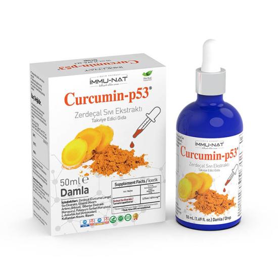 İMMUNAT Zerdeçal (Curcumin-p53) Damla Ekstraktı 50 ML