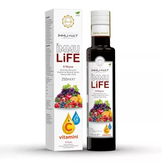 İMMUNAT İmmu Life 8 Meyve Ekstraktı 250 ML