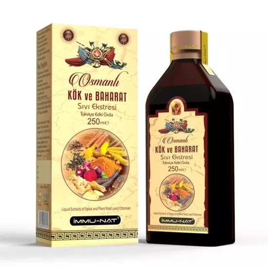 İMMUNAT Kök ve Baharat Ekstraktı 250 ML