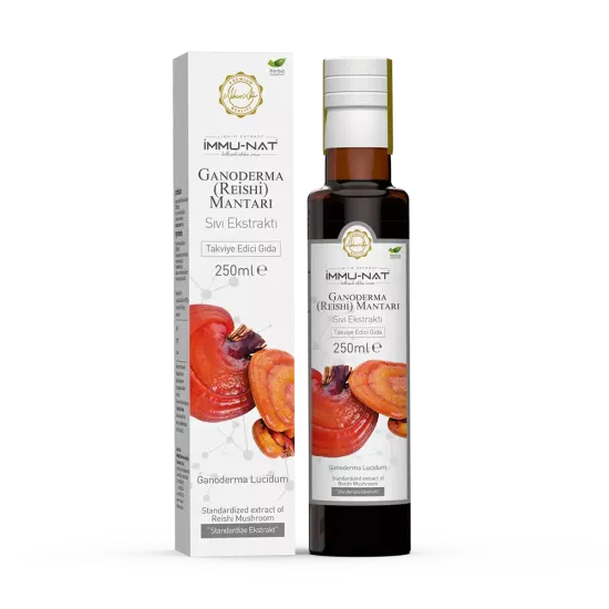 İMMUNAT Ganoderma (Reishi) Mantarı Ekstraktı 250 ML
