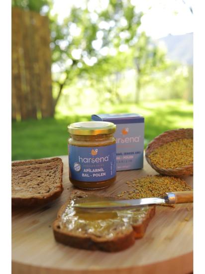 HARŞENA Liyofilize Apilarnil (Erkek Arı) Polen Bal Karışımı 250 Gr