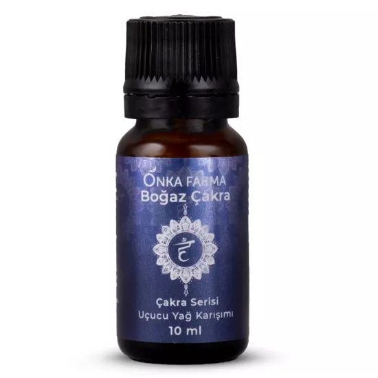 ONKA FARMA Boğaz Çakra - Aromaterapi Yağ Karışımı 10 ML