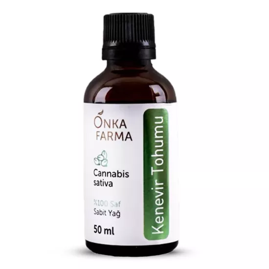 ONKA FARMA Kenevir Tohumu Yağı 50 ML