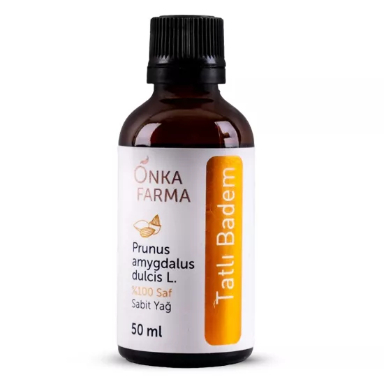 ONKA FARMA Tatlı Badem Yağı 50 ML