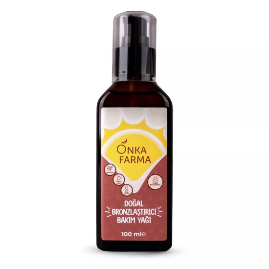 ONKA FARMA Bronzlaştırıcı Bakım Yağı 100 ML