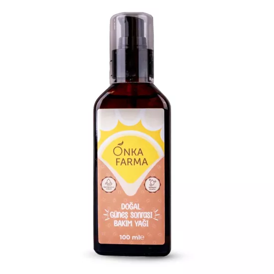 ONKA FARMA Güneş Sonrası Onarıcı Bakım Yağı 100 ML