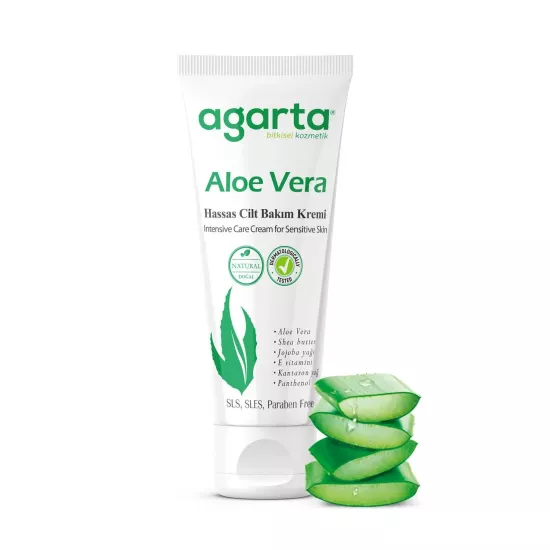 AGARTA Aloe Vera Cilt Bakım Kremi 75 ML
